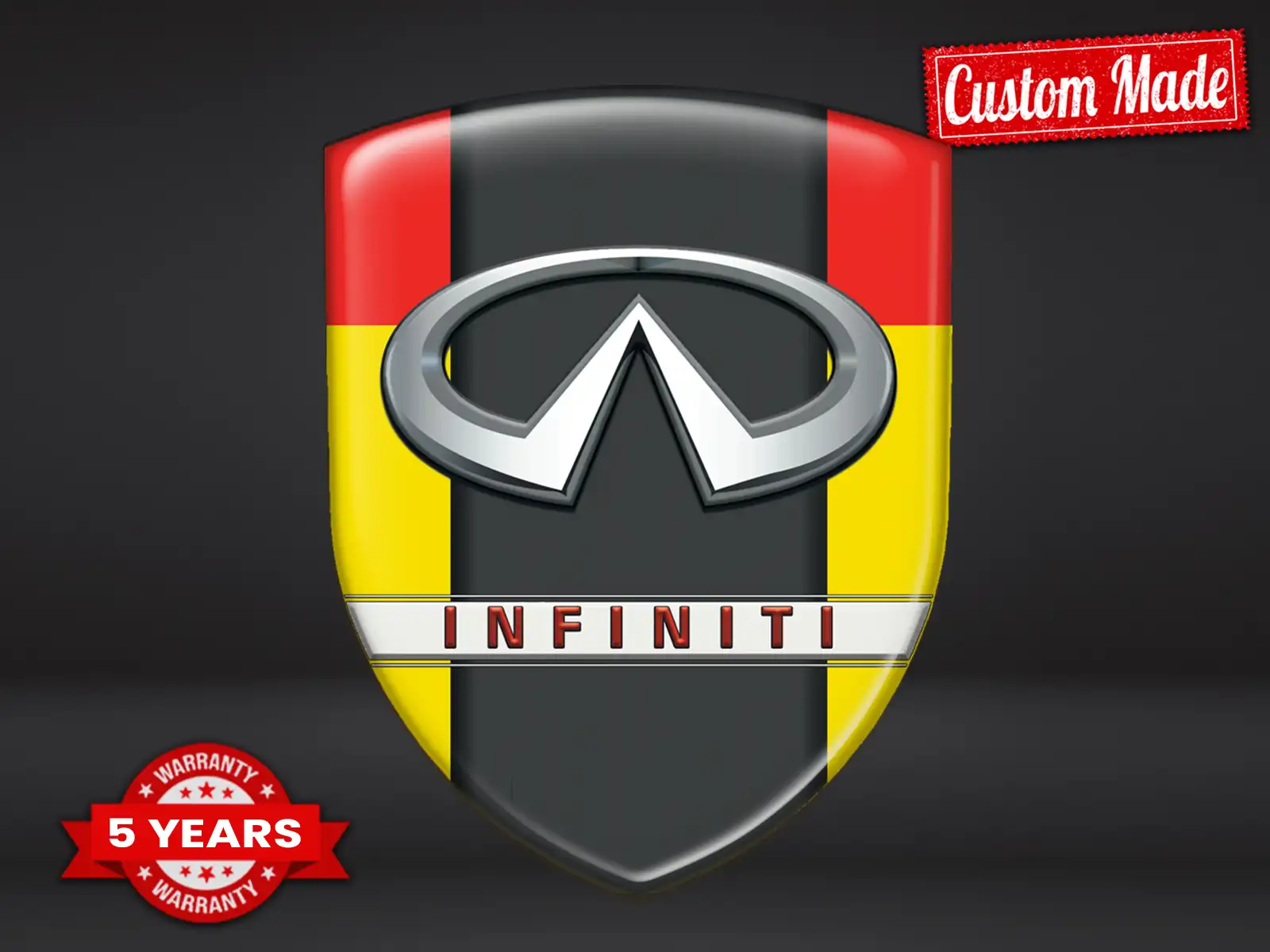Infiniti Logo Auto Max Résistant Élégant Pro Performance